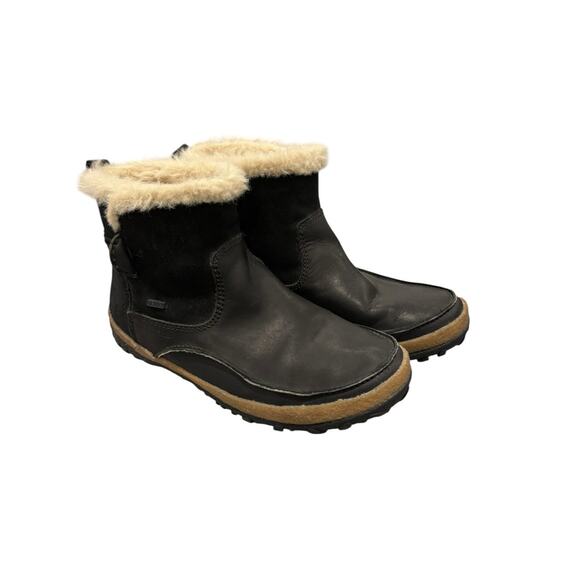 Merrell Shoes - Merrell Encore Ice Waterproof Insulated Boots Women's 10 Black Leather Fur Lined